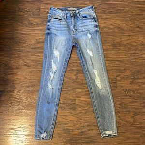 Just USA ripped skinny jeans-size 2